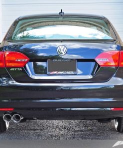 Alternative view of AWE Tuning MK6 Jetta TDI Touring Edition Exhaust - Silver Tips