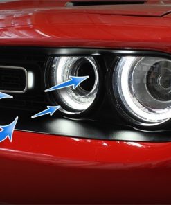 Alternative view of aFe Momentum GT Carbon Fiber Dynamic Air Scoop 15-18 Dodge Challenger V6-3.6L/V8-5.7L/6.4L HEMI