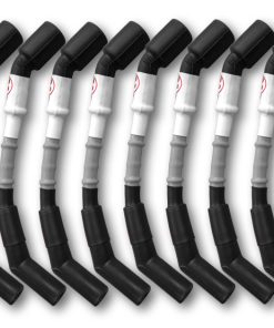 Kooks 10mm Spark Plug Wire - Grey w/Black Boots (Set of 8)