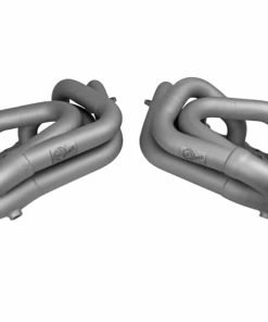 Alternative view of aFe Twisted 304SS Header 2020 Chevy Corvette (C8) 6.2L V8 - Titanium Ceramic Coated