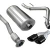 Corsa 07-08 Chevrolet Silverado Crew Cab/Short Bed 1500 5.3L V8 Black Sport Cat-Back Exhaust