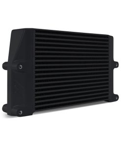 Mishimoto Heavy-Duty Oil Cooler - 10in. Same-Side Outlets - Black