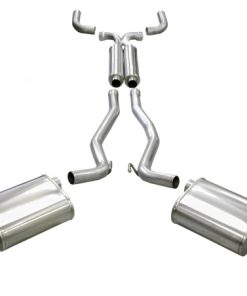Corsa 10-14 Chevrolet Camaro Coupe SS 6.2L V8 Auto Black Sport Cat-Back + XO Exhaust