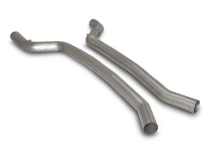 Alternative view of Remus 2021+ BMW M3 (G80)/M4 (G82) Non-Resonated Front Section Pipes