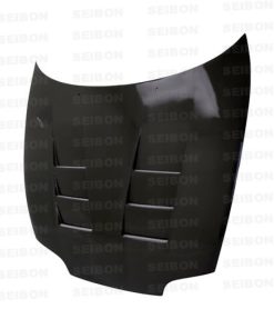 Alternative view of Seibon 93-98 Toyota Supra (JZA80L) TS Style Carbon Fiber Hood