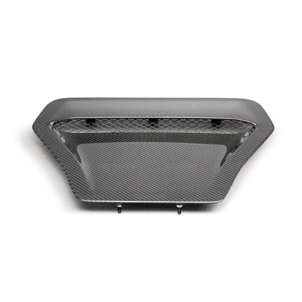 Alternative view of Seibon 2017+ Honda Civic Type R OE-Style Carbon Fiber Hood Scoop