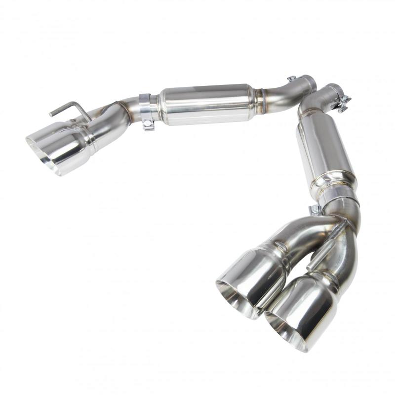Kooks 2016 + Chevrolet Camaro SS 3in Axle Back Exhaust System w/ Mufflers and Polished Quad Tips - Image 8