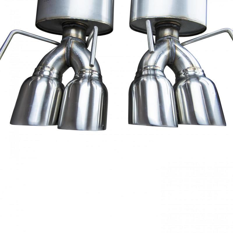 Kooks 06-13 Chevy Corvette C6 ZO6/ZR1 LS9/LS7 6.2L/7.0L OEM x 3in Axleback w/Pol tips - Image 7