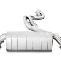 Alternative view of Akrapovic 16-17 BMW M240i (F22 F23) Evolution Line Cat Back (SS) w/ Carbon Tips (Req. Link Pipe)