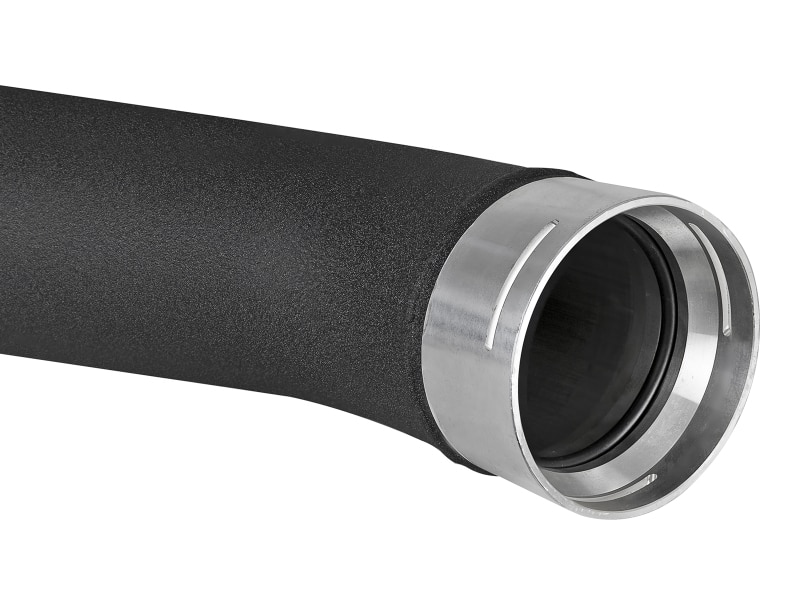 aFe Bladerunner 3.5in-3in Intercooler Cold Side Tube Black - 18-19 Ford F-150 V6-3.0L (td) - Image 2