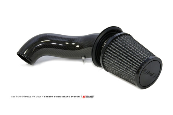 Alternative view of AMS Performance 2015+ VW Golf R MK7 Carbon Fiber Intake