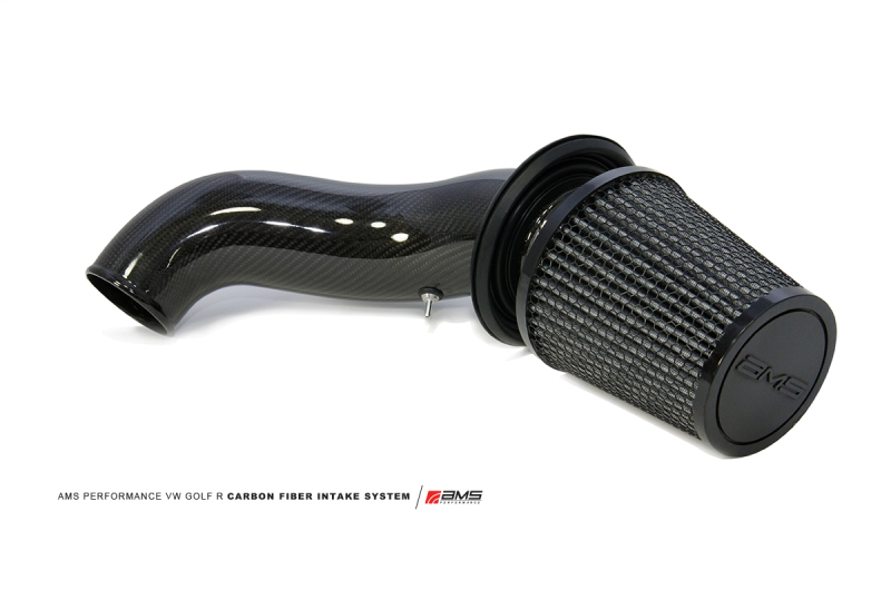 AMS Performance 2015+ VW Golf R MK7 Carbon Fiber Intake - Image 2