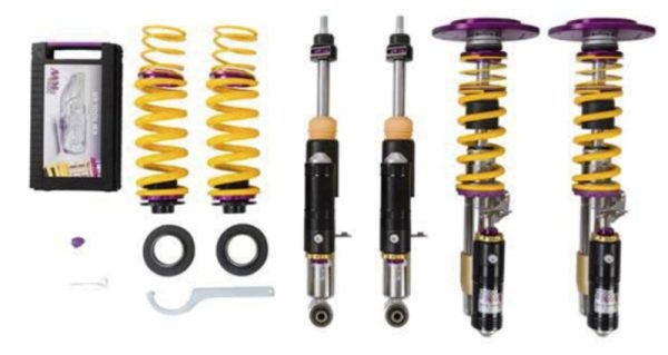 Alternative view of KW Porsche 718 Cayman GT4 (982) Clubsport Coilover Kit 3-Way