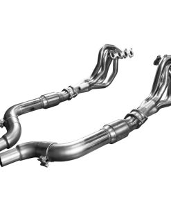 Alternative view of Kooks 15+ Mustang 5.0L 4V 2in x 3in SS Headers w/Green Catted OEM Connection Pipe