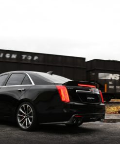 Alternative view of Corsa 16-17 Cadillac CTS-V 2.75in Inlet / 4.0in Outlet Polished Tip Kit (For Corsa Exhaust Only)