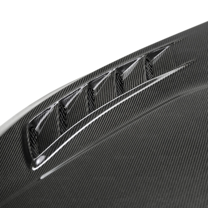 Seibon 17-20 Honda Civic Type-R (FK8) TSII Style Carbon Fiber Hood - Image 4
