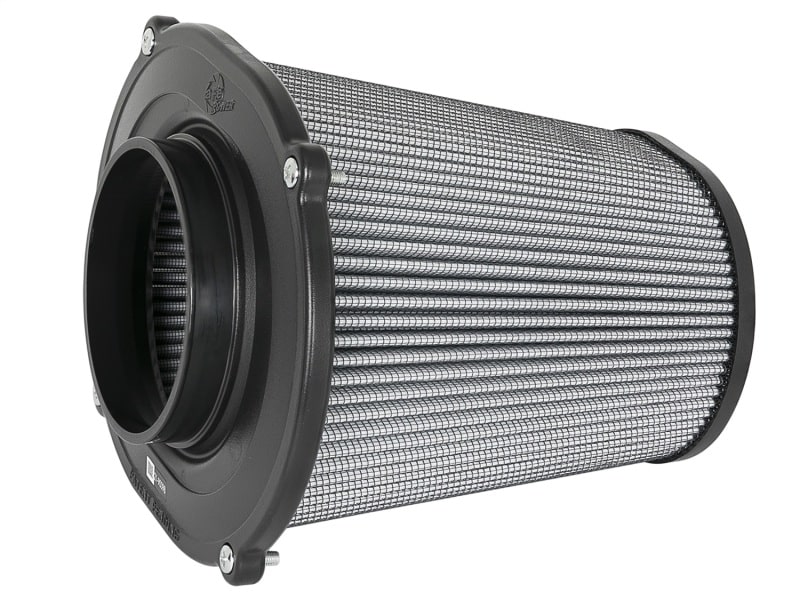 aFe Quantum Pro DRY S Air Filter Flat Top - 5in Flange x 9in Height - Image 7