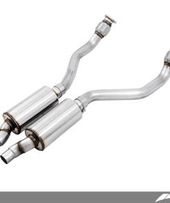 Alternative view of AWE Tuning Audi B8 4.2L Non-Resonated Downpipes for RS5