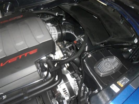 Alternative view of aFe Momentum Air Intake System Pro DRY S Stage-2 Si 2014 Chevrolet Corvette (C7) V8 6.2L