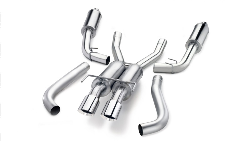 Corsa 96-02 Dodge Viper GTS 8.0L V10 Polished Sport Cat-Back Exhaust w/3in Inlet - Image 2