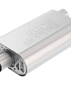 Alternative view of Borla CrateMuffler SBC Hot 350/383 2.5 inch Offset/Center 14in x 4.35in x 9in Oval Muffler