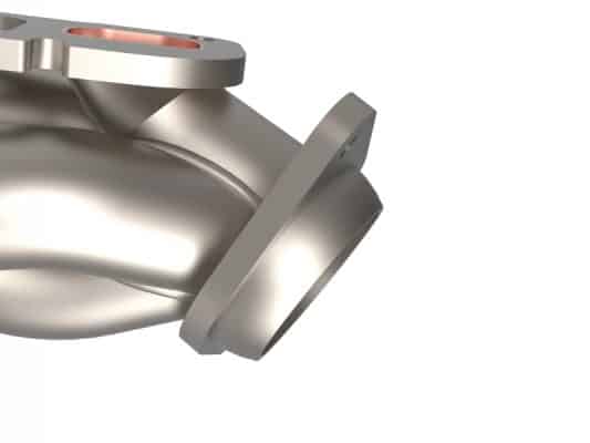 Alternative view of aFe Twisted Steel 2021+ Jeep Wrangler 392 JL 6.4L V8 Headers - Titanium Cerakote