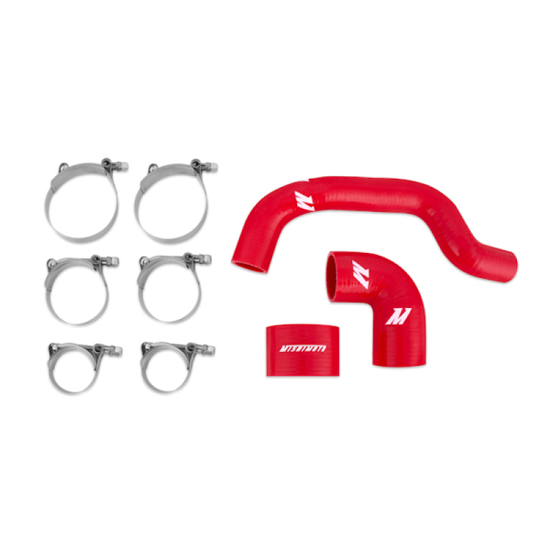 Mishimoto 04-07 Subaru WRX STI (STI only) USDM Red Silicone Intercooler Hoses - Image 5