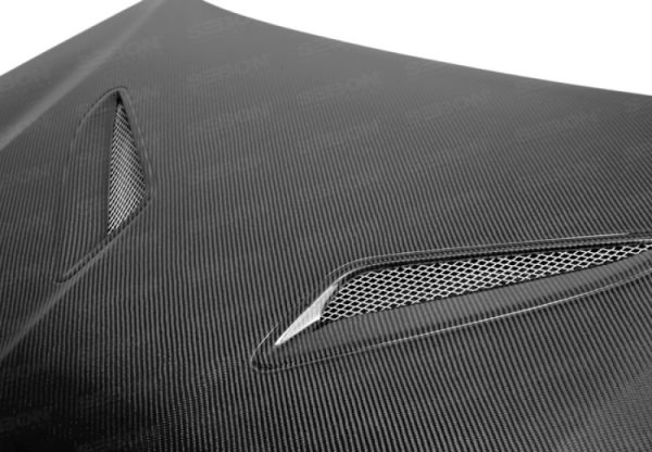 Alternative view of Seibon 12-13 Hyundai Genesis OE Carbon Fiber Hood