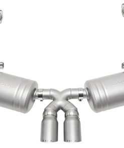 SOUL 05-08 Porsche 987.1 Cayman / Boxster Performance Exhaust - Slash Cut Sig Satin Tips