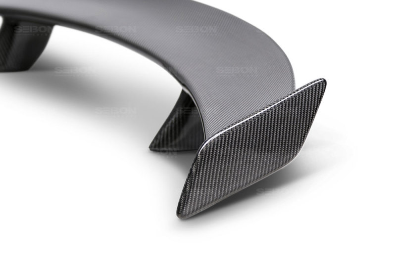 Seibon 16-17 Honda Civic Sedan GT Carbon Fiber Rear Spoiler - Image 4