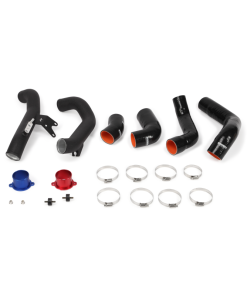 Alternative view of Mishimoto 2016+ Honda Civic 1.5T/Si Performance Intercooler Pipe Kit- Wrinkle Black