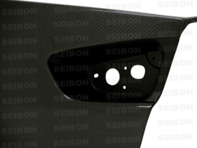Alternative view of Seibon 08-09 Mitsubishi Evo X OEM-style Carbon Fiber Trunk Lid