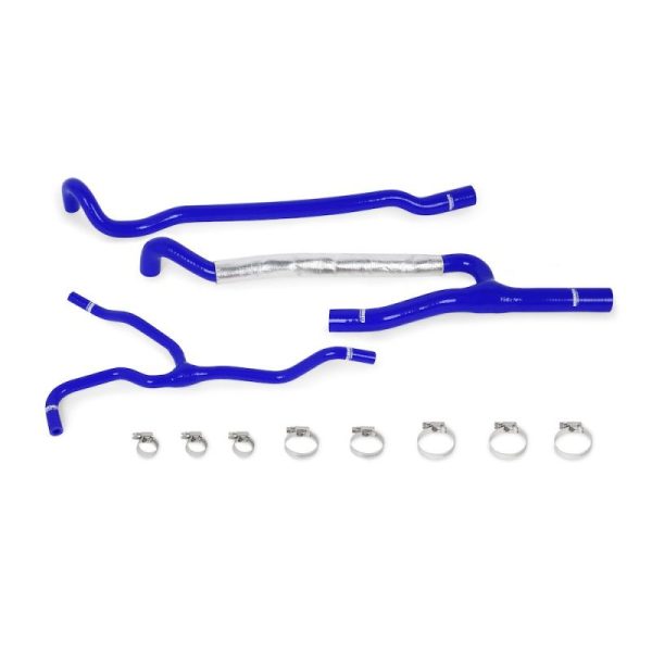 Alternative view of Mishimoto 16+ Chevrolet Camaro SS Blue Silicone Ancillary Hoses