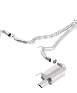 Alternative view of Borla S-Type Cat-Back 15-17 Ford Mustang GT 5.0L V8 MT/AT 2.5in pipe 4in tip