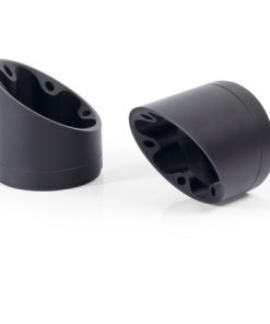 Remus 2021+ BMW R 18 (Euro 5) Slash Cut V1 End Cap - Black (Pair)