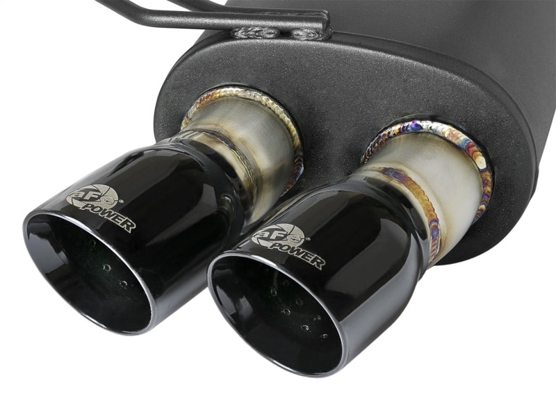 aFe MACH Force-Xp 2-1/2in 304 SS Cat-Back Exhaust w/ Black Tips 05-08 BMW Z4 M Coupe (E86) L6 3.2L - Image 7