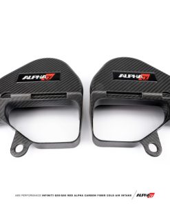 AMS Performance Infiniti 17+ Q60 / 16+ Q50 3.0TT Alpha Matte Carbon Intake Covers