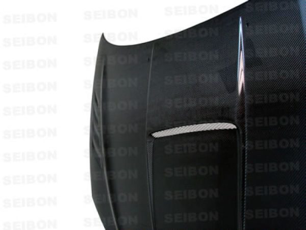 Alternative view of Seibon 07-08 Hyundai Tiburon (GK27) SC Carbon Fiber Hood