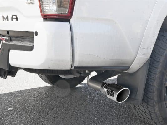 Alternative view of aFe MACH Force-Xp 2-1/2in 304 SS Cat-Back Exhaust w/ Polished Tips 2016+ Toyota Tacoma 2.7L/3.5L