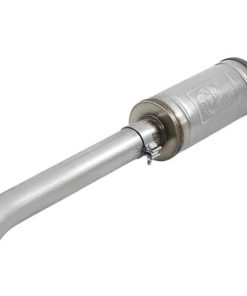 aFe Rock Duster 3in 409 SS Cat-Back Turn-Down Exhaust 2018+ Jeep Wrangler (JL) V6 3.6L