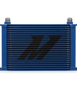 Mishimoto Universal 25 Row Oil Cooler - Blue