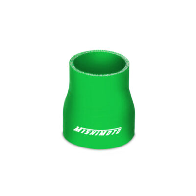 Alternative view of Mishimoto 2.0in. to 2.5in. Transition Coupler Green