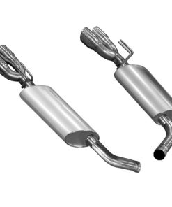 Kooks 14 Chevy SS LS3 6.2L OEM 3in Axleback Exhaust. w/and Quad 3in Slash Cut Pol Tips