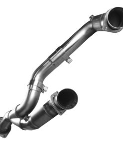 Alternative view of Kooks 99-06 GM 1500 Series 3in x OEM Out Cat SS Y Pipe Kooks HDR Req