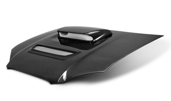 Alternative view of Seibon 04-05 Subaru WRX/STi RC Carbon Fiber Hood
