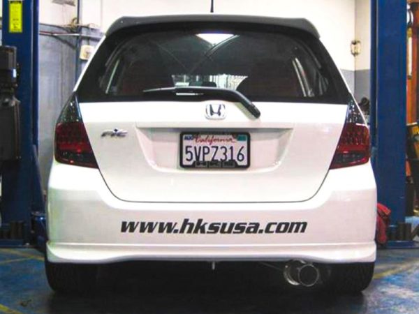 Alternative view of HKS 07-08 Honda Fit Hi Power Exhaust