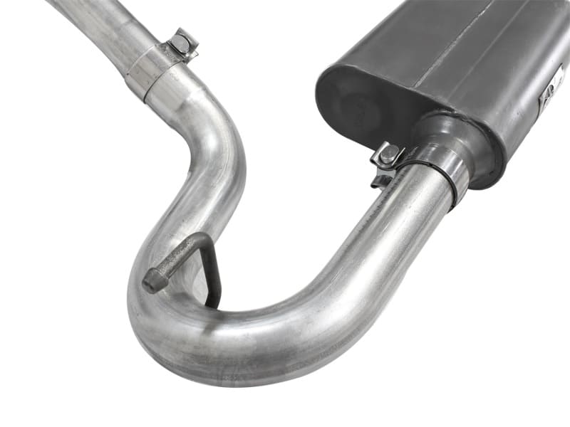 aFe Scorpion Exhaust System Cat Back 2.5in Aluminized Hi-Tuck 07-18 Jeep Wrangler JK V6 3.6/3.8L - Image 6