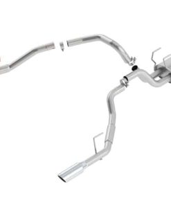 Alternative view of Borla 09-13 Dodge RAM 1500 5.7L CC/SB w/Fact Sngl Exh C/B 3x2.5in Single Round Rolled Split Rear