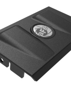 Alternative view of aFe Rapid Induction Intake System Cover, Black, 19-20 Ford Edge Ecoboost V6 2.7L (tt)