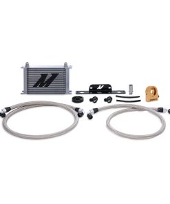 Mishimoto 10-15 Chevrolet Camaro SS Thermostatic Oil Cooler Kit - Silver